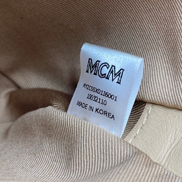 MCM New Logo Chain Mini 2 Straps Crossbody Pouch - Picture 12 of 15